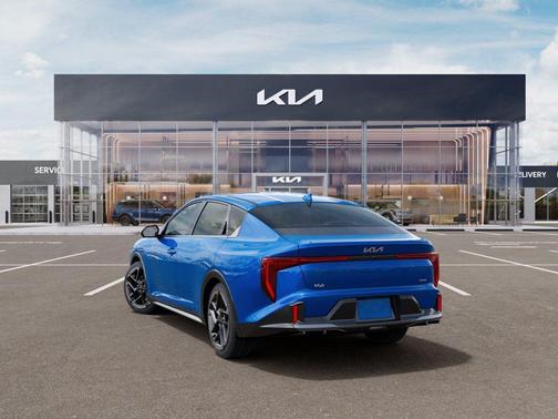 Wave Blue 2026 Kia K4 GT-LINE