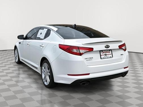 Snow White Pearl 2013 Kia Optima SX