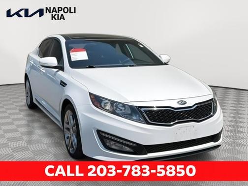 Snow White Pearl 2013 Kia Optima SX