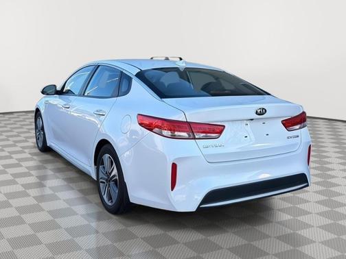 Snow White Pearl 2017 Kia Optima Hybrid EX
