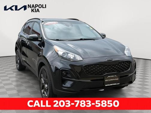 Black Cherry 2022 Kia Sportage Nightfall
