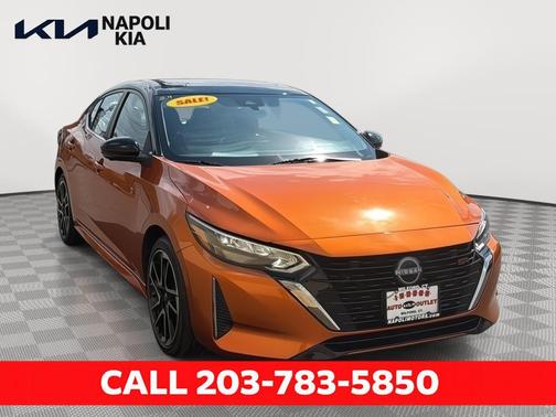 Orange 2024 Nissan Sentra SR