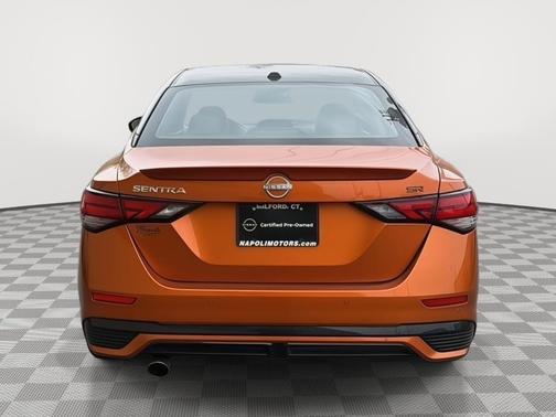 Orange 2024 Nissan Sentra SR