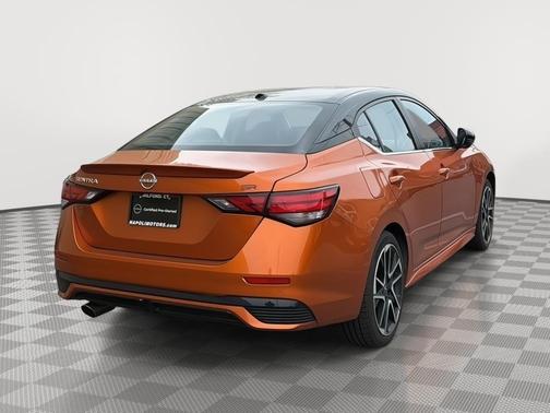 Orange 2024 Nissan Sentra SR