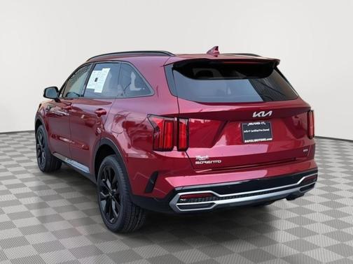 Passion Red Tintcoat 2023 Kia Sorento SX