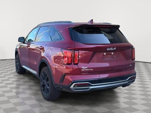 Passion Red Tintcoat 2023 Kia Sorento SX