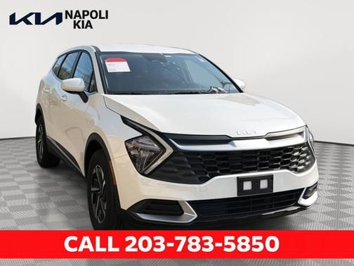 Snow White Pearl 2023 Kia Sportage Hybrid LX