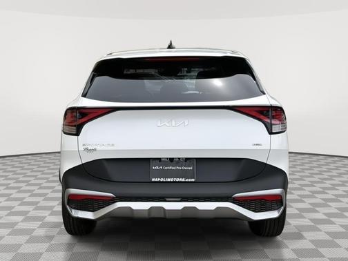 Snow White Pearl 2023 Kia Sportage Hybrid LX
