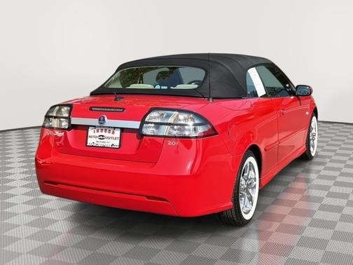 Laser Red 2008 Saab 9-3 2.0T