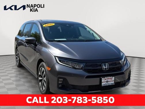 Modern Steel Metallic 2025 Honda Odyssey EX-L