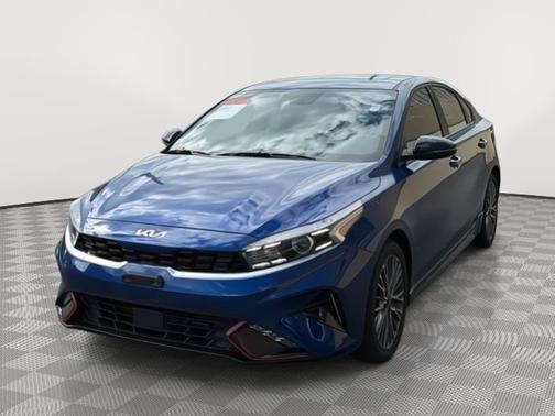 Deep Sea Blue 2024 Kia Forte GT-Line