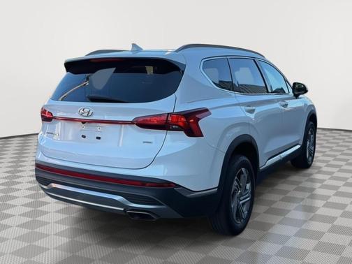 Quartz White 2021 Hyundai SANTA FE SEL