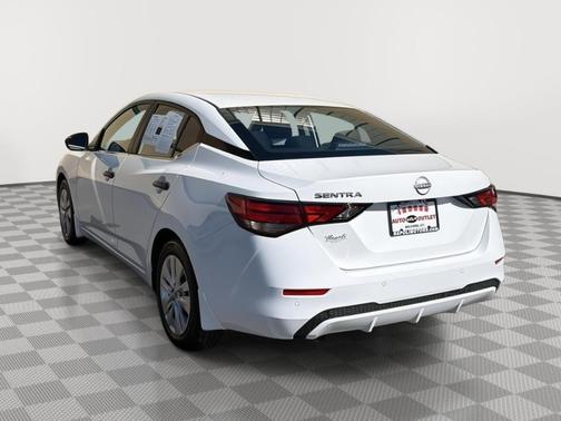 Cloud White 2025 Nissan Sentra S