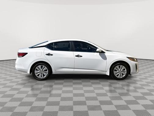 Cloud White 2025 Nissan Sentra S