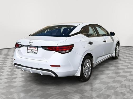 Cloud White 2025 Nissan Sentra S