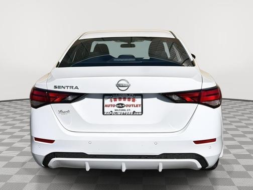 Cloud White 2025 Nissan Sentra S