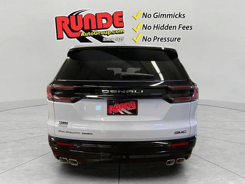 Glacier White 2026 GMC Acadia AWD Denali Ultimate