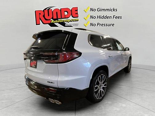 Glacier White 2026 GMC Acadia AWD Denali Ultimate