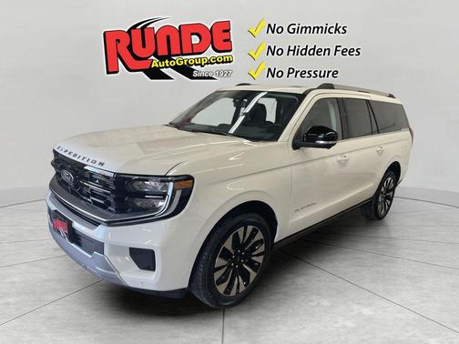 Star White 2026 Ford Expedition Max Platinum