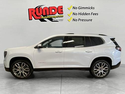 Glacier White 2027 GMC Acadia Denali