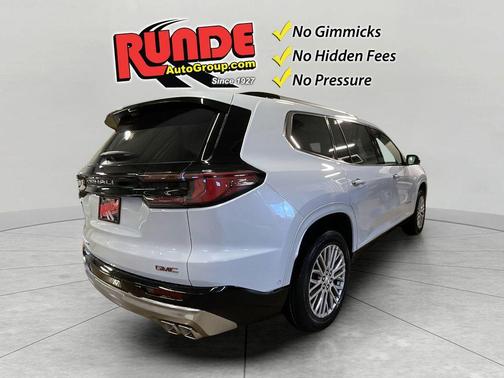 Glacier White 2026 GMC Acadia Denali