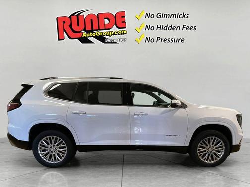 Summit White 2026 GMC Acadia Denali