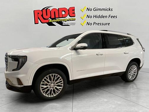 Summit White 2026 GMC Acadia Denali