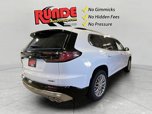 Summit White 2026 GMC Acadia Denali