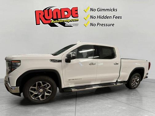 Summit White 2026 GMC Sierra 1500 SLT Truck
