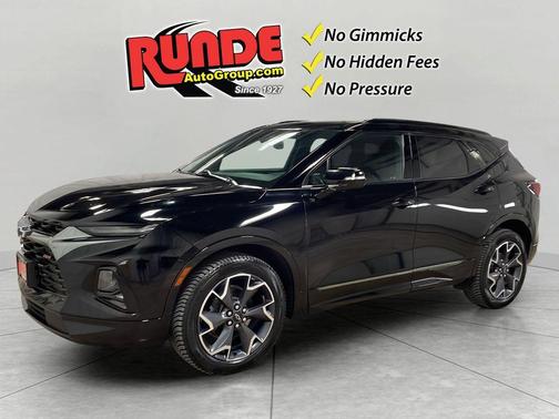 Black 2022 Chevrolet Blazer RS