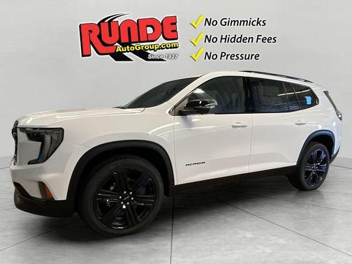 Summit White 2026 GMC Acadia Elevation