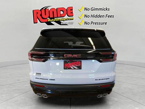 Summit White 2026 GMC Acadia Elevation