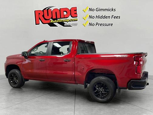 Red 2021 Chevrolet Silverado 1500 Custom Trail Boss