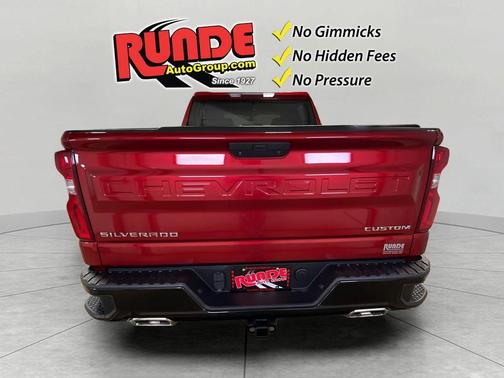Red 2021 Chevrolet Silverado 1500 Custom Trail Boss