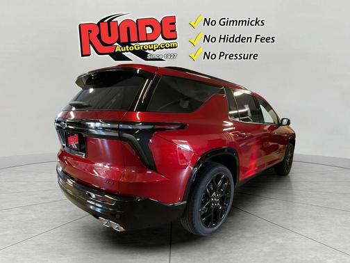 Radiant Red 2026 Chevrolet Traverse RS