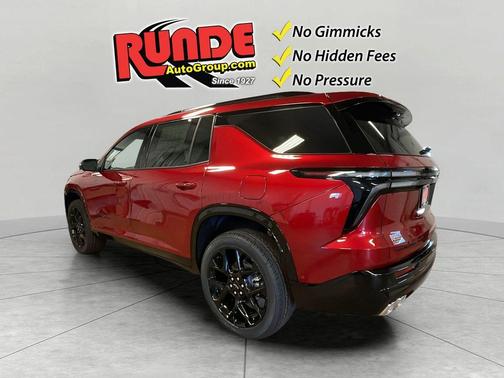 Radiant Red 2026 Chevrolet Traverse RS