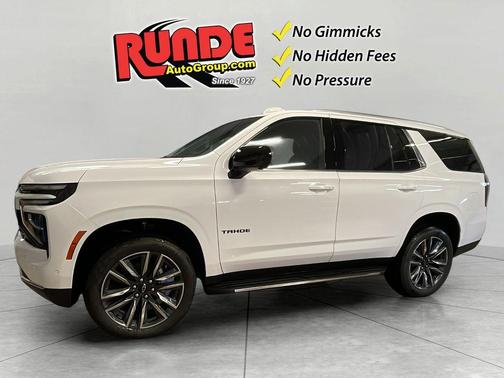 Summit White 2026 Chevrolet Tahoe LS