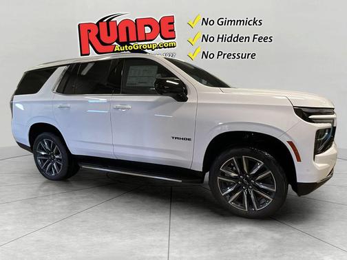 Summit White 2026 Chevrolet Tahoe LS
