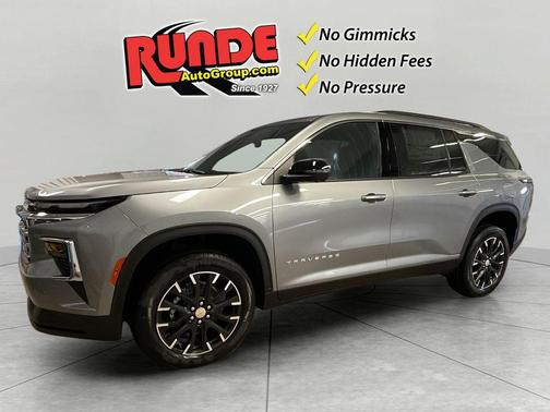 Sterling Gray 2026 Chevrolet Traverse LT