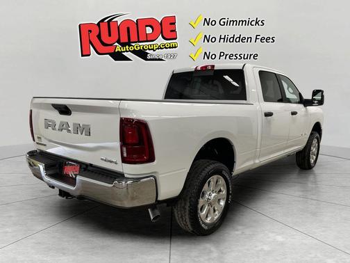 Bright White Clearcoat 2026 RAM 2500 Big Horn