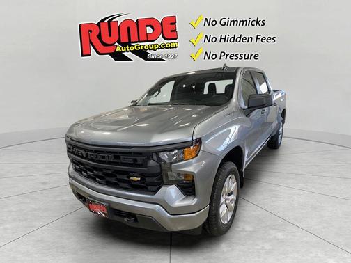 Sterling Gray 2026 Chevrolet Silverado 1500 Custom
