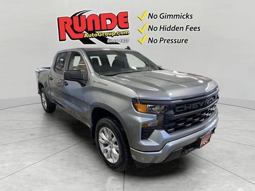 Sterling Gray 2026 Chevrolet Silverado 1500 Custom