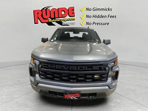 Sterling Gray 2026 Chevrolet Silverado 1500 Custom