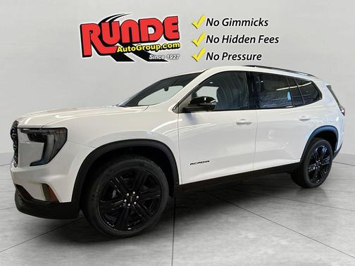 Summit White 2026 GMC Acadia Elevation