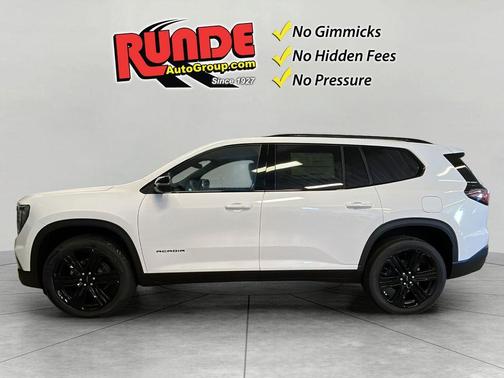 Summit White 2026 GMC Acadia Elevation