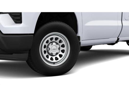 Summit White 2026 Chevrolet Silverado 1500 WT