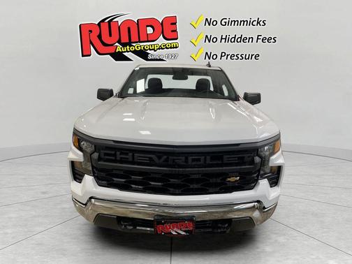 Summit White 2026 Chevrolet Silverado 1500 WT