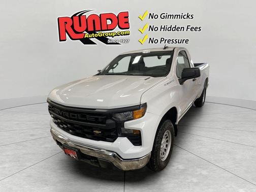 Summit White 2026 Chevrolet Silverado 1500 WT