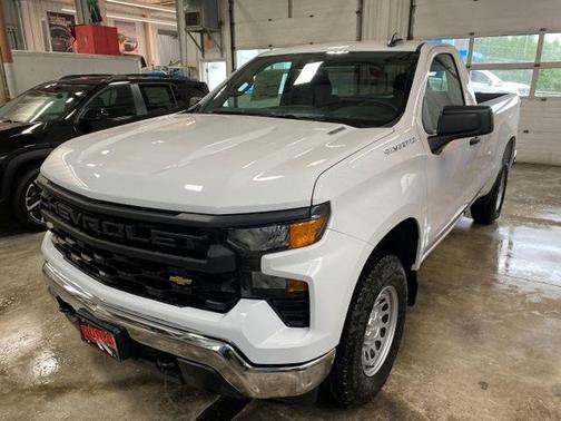 Summit White 2026 Chevrolet Silverado 1500 WT