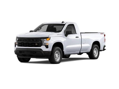 Summit White 2026 Chevrolet Silverado 1500 WT